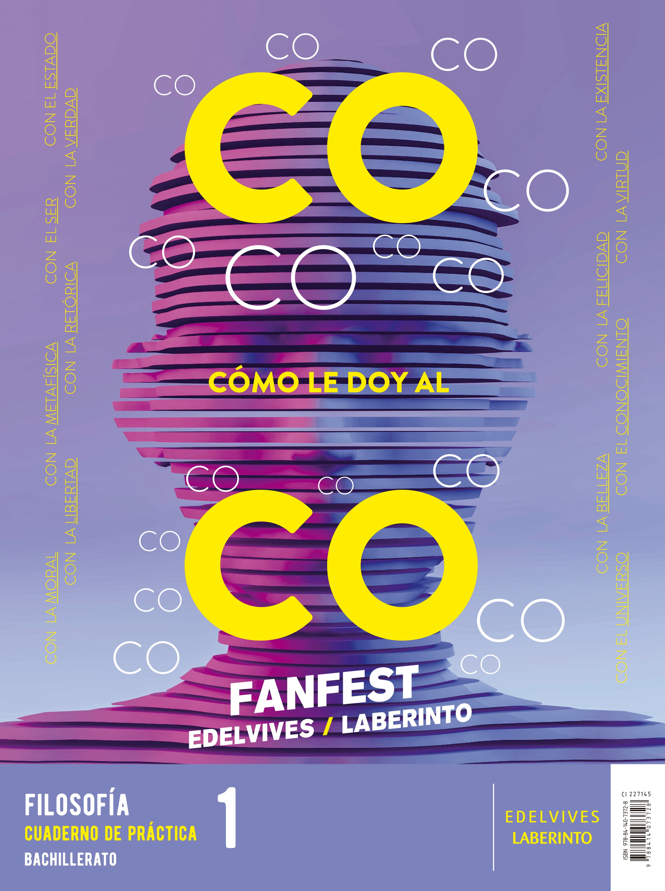 Portada de FILOSOFÍA 1.º BACHILLERATO 2026 COEDICI (Tapa blanda).