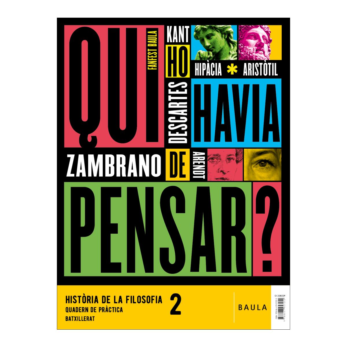 FILOSOFÍA 2N BATX. LA + QUADERN (Tapa blanda) 1