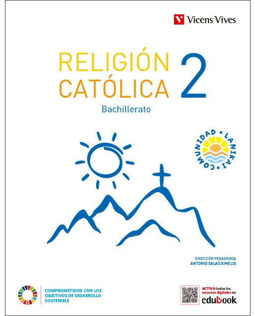RELIGION CATOLICA 2 BACH (COMUNIDAD LANIKAI) (Tapa blanda) 1
