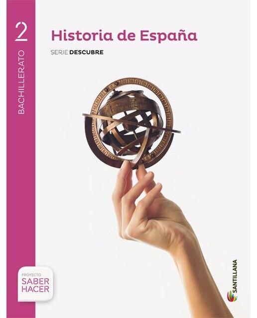 Portada de HISTORIA DE ESPAÑA NAVARRA SERIE DESCUBRE 2 BTO SABER HACER (Tapa blanda).