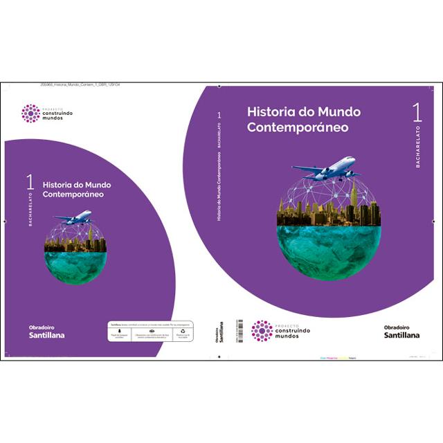HISTORIA DO MUNDO CONTEMPORANEO 1 BCH CONSTRUINDO MUNDOS  (Tapa blanda) 1
