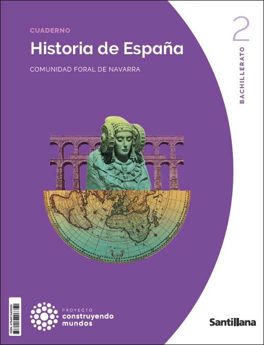 Portada de 2BTO HISTORIA DE ESPAÑA NAVARRA CM ED23 (Tapa blanda).