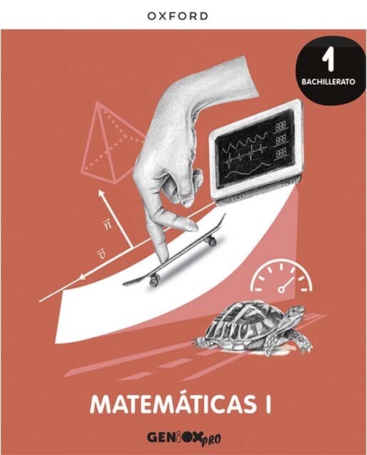 Portada de Matemáticas I 1º Bachillerato. Libro del estudiante. GENiOX PRO.