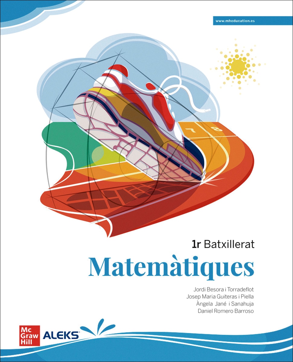 Portada de Matemàtiques 1r Batxillerat
