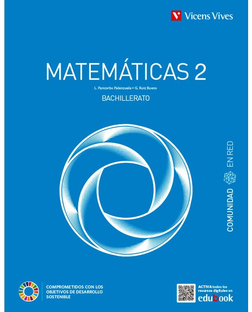 Portada de Matemáticas 2 (Comunidad en Red) (Tapa blanda).