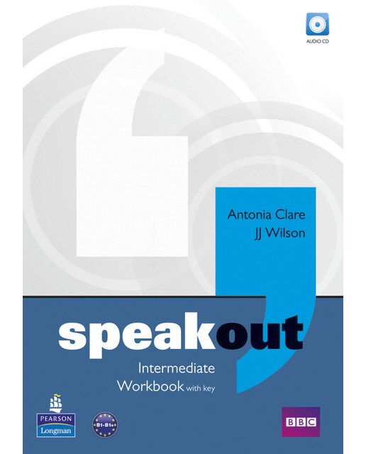 Speakout intermediate workbook with key and audio cd pack