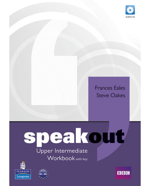 Speakout upper intermediate workbook with key and audio cd pack