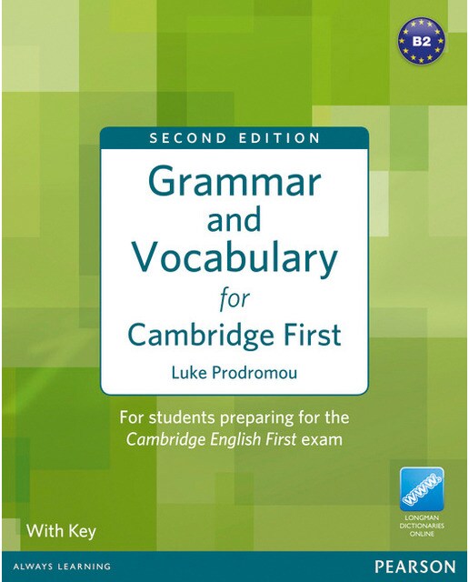 GRAMMAR &amp; VOCABULARY FOR FCE 2ND EDITION WITH KEY + ACCESS TO LONGMAN DI