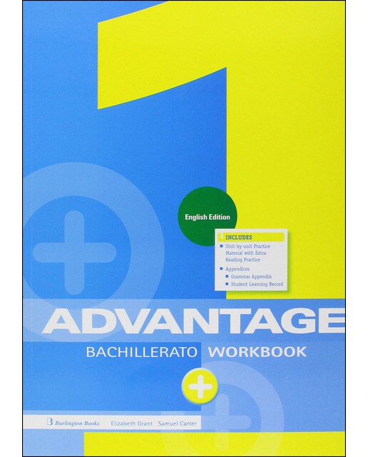 Portada de 1bach advantage 1 wb ingles.