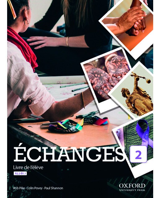 Portada de Échanges 2. Livre de l'élève (Andalousie)