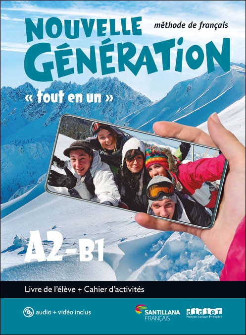 Portada de NOUVELLE GENERATION A2-B1 LIVRE-EXERCICES+CD+DVD (Tapa blanda).
