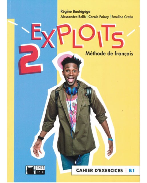 Portada de EXPLOITS 2 LIVRE DE L'ELEVE (B1) (Tapa blanda).