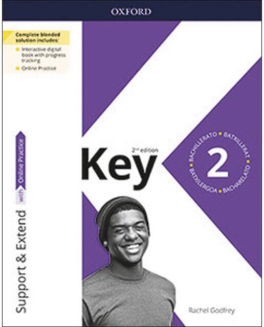 Portada de Key to Bachillerato 2. Exam Trainer & Support &Extend pack. 2 Edition.