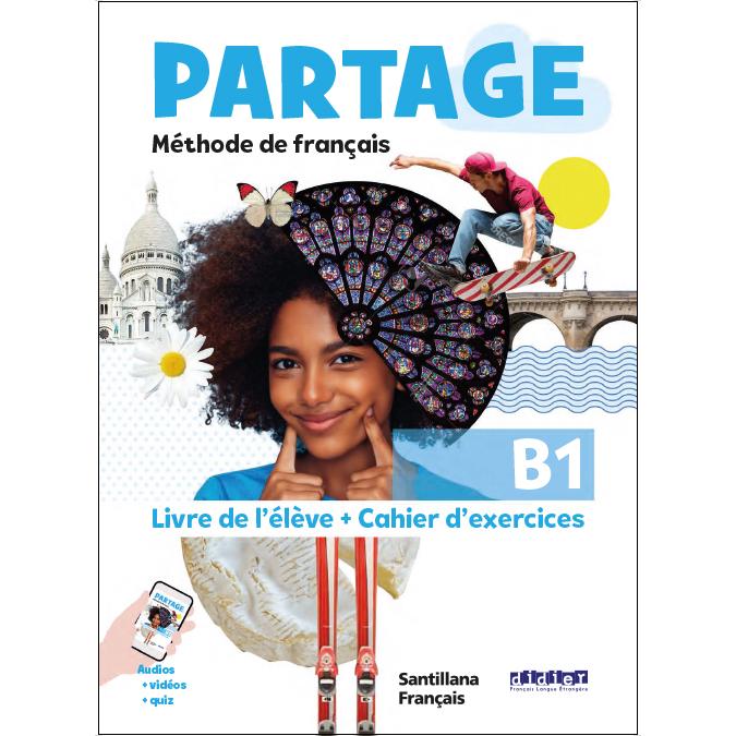 Imagen 0 de PARTAGE B1 LIVRE+CAHIER  (Tapa blanda)