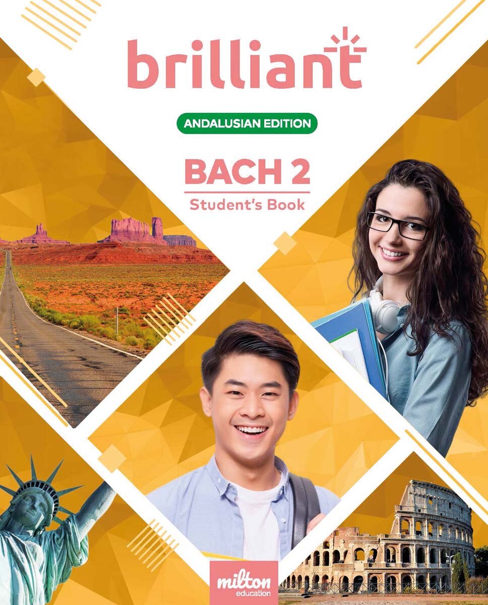 Portada de brilliant English 2º Bachillerato Student's book (AND).