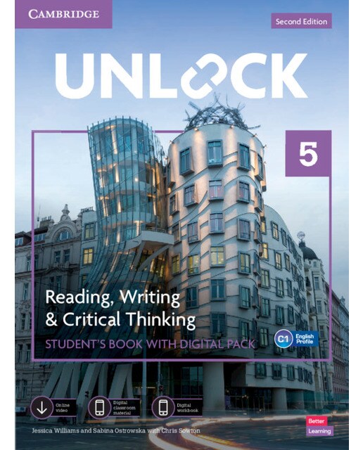 Unlock Level 5 Reading, Writing and Critical Thinking Student's Book with Digital Pack