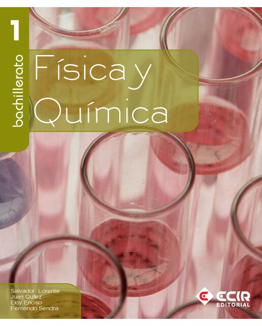 Portada de Fisica y Quimica 1º Bachillerato-08 (Tapa blanda).
