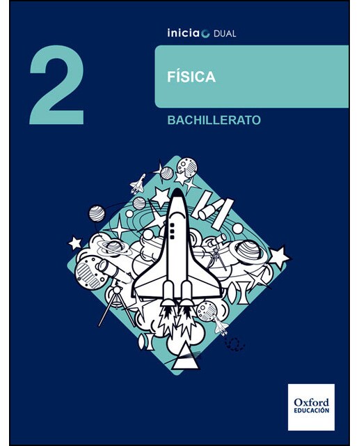 Portada de Inicia Física 2.º Bachillerato. Libro del alumno.