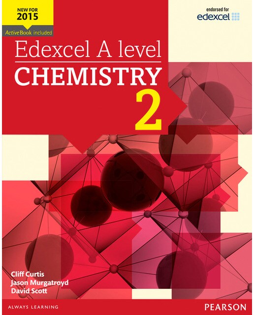 Bach. Edexcel a level chemistry student book 2 2015