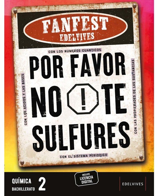 Portada de Proyecto: FanFest - Química 2 Bachillerato.