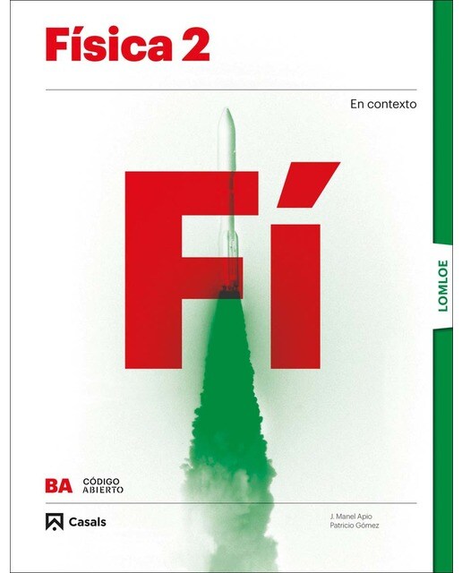 Portada de Física 2 BA LOMLOE.