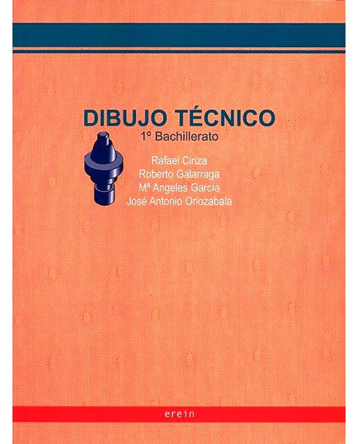 Portada de Dibujo Técnico 1º Bachillerato.