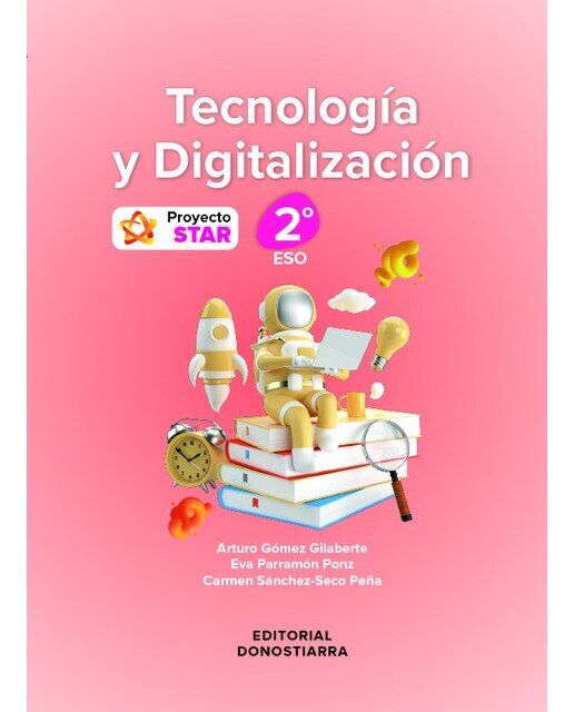 Tecnología y Digitalización 2º ESO - Proyecto STAR (Tapa blanda) 1