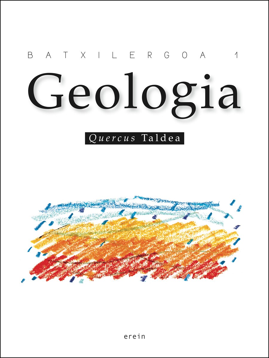 Portada de Geologia Batxilergoa 1.