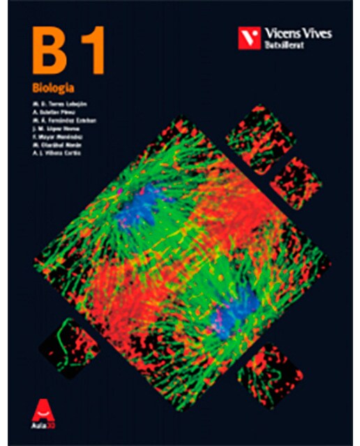 Portada de B 1 (BIOLOGIA) BATXILLERAT AULA 3D (Tapa blanda).