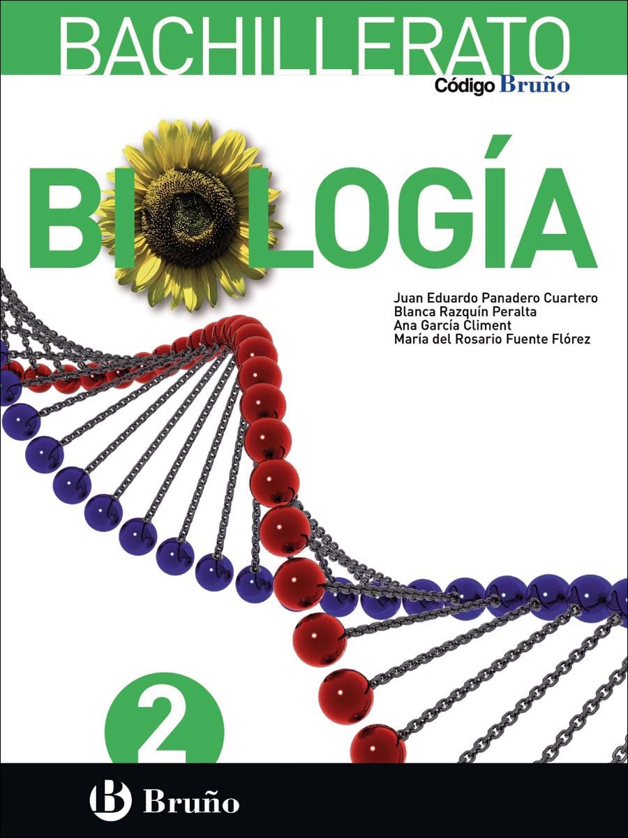 Portada de Código Bruño Biología 2 Bachillerato (Tapa blanda).