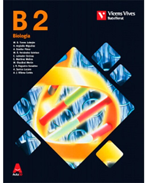 Portada de B 2 (BIOLOGIA) BATXILLERAT AULA 3D: 000001 - 9788468236124
