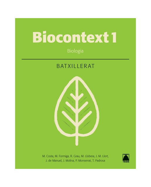 Nou Biocontext 1. Biologia - edició 2016