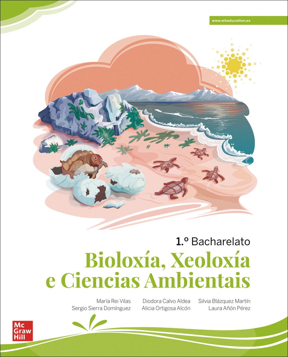Bioloxía, Xeoloxía e Ciencias Ambientais 1.º Bacharelato - Galicia (Tapa blanda) 1