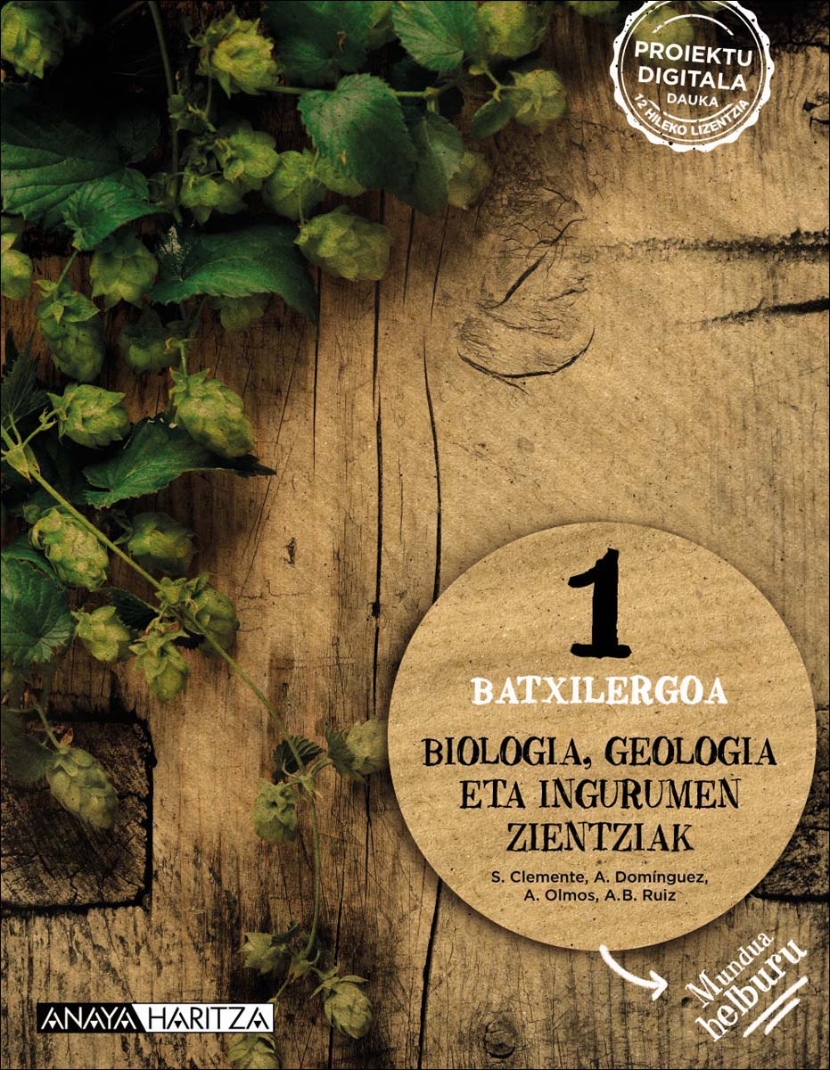 Imagen 0 de Biologia, Geologia eta Ingurumen Zientziak 1. (Tapa blanda)