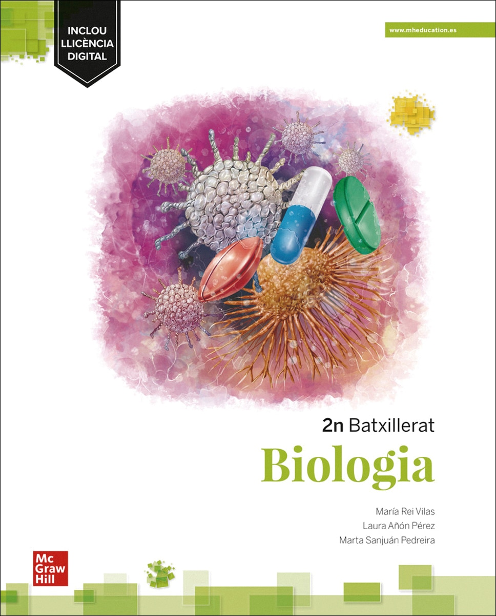 Portada de Biologia 2n Batxillerat