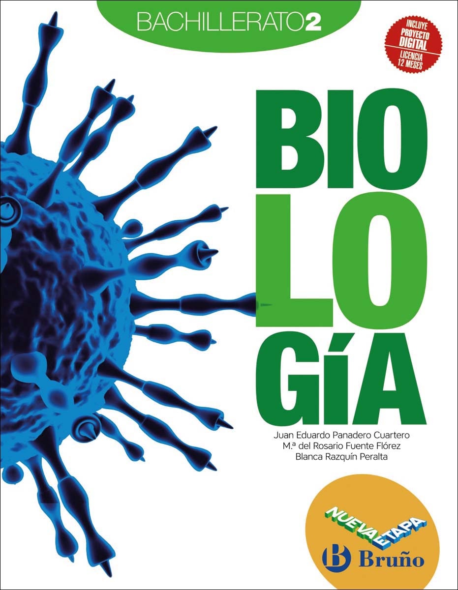 Imagen 0 de Biología 2 Bachillerato Nueva etapa Bruño  (Tapa blanda)