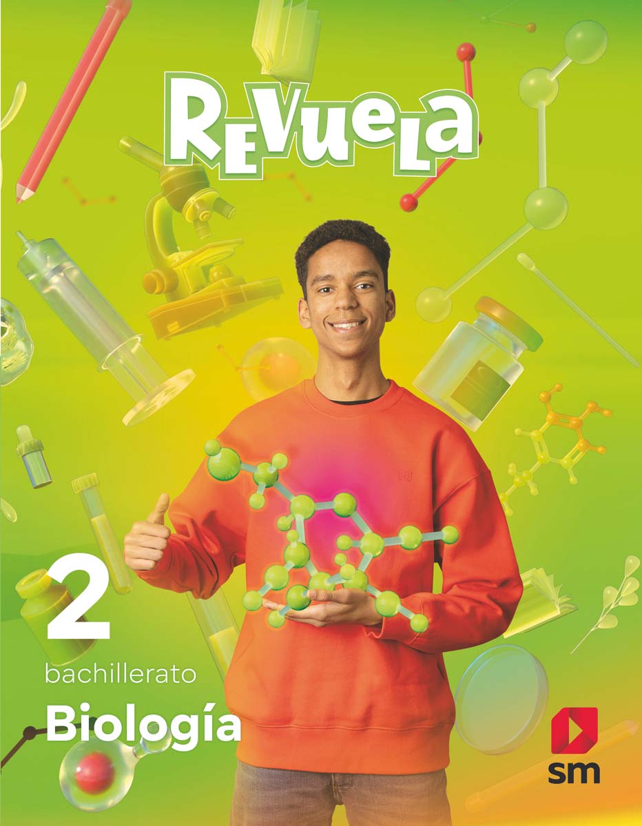 Portada de Biología. 2 Bachillerato. Revuela (Tapa blanda).