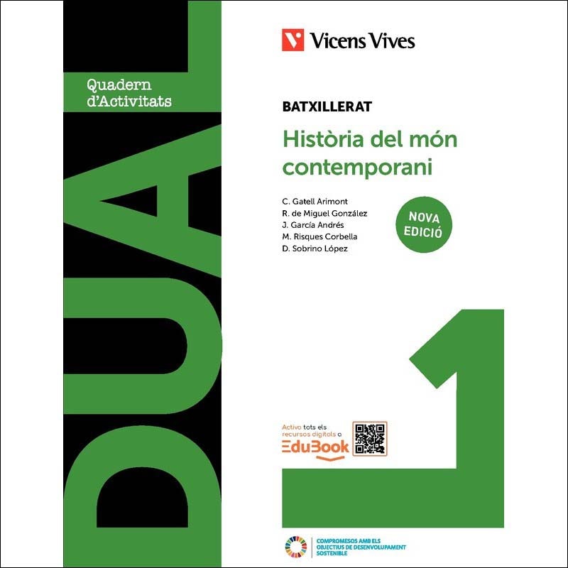 Imagen 0 de Dual 1. Història del món contemporani. Llibre consulta i quadern. Nova edició (Tapa blanda)