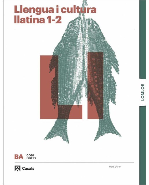 Portada de Llengua i cultura llatines 1-2 BA (Tapa blanda).