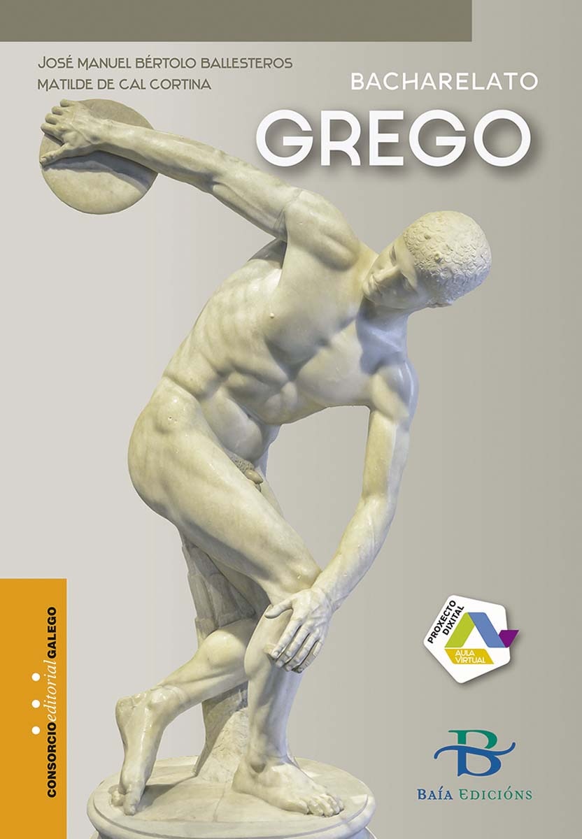 Portada de Grego 1º-2º Bach..