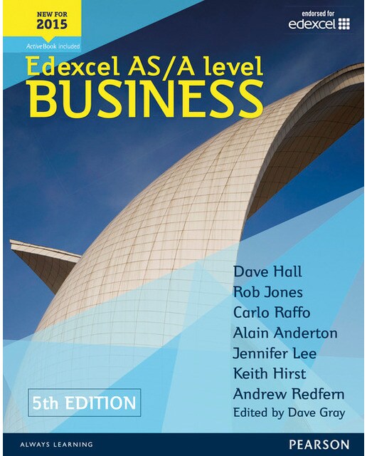 Bach. Edexcel as-a level business