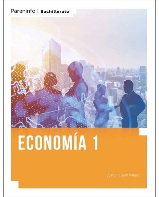Portada de Economía. 1º Bachillerato LOMLOE (Tapa blanda).