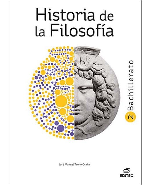 Portada de Historia de la Filosofía 2º Bachillerato (Tapa blanda).