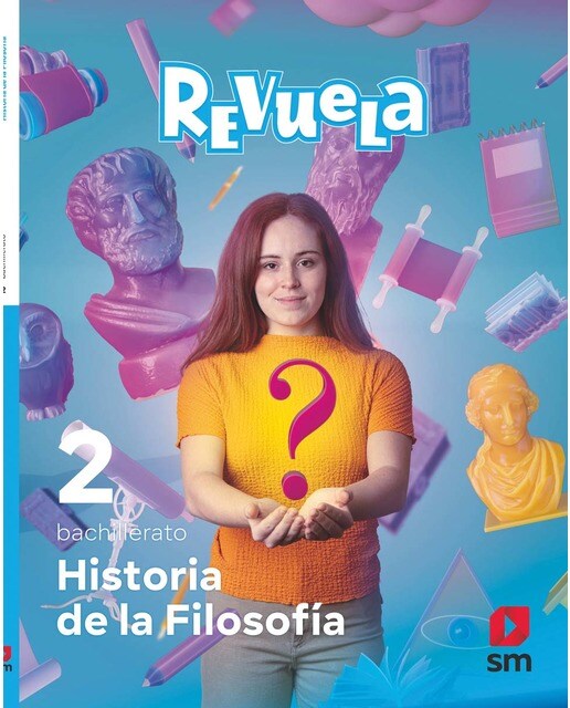 Historia de la Filosofía. 2 Bachillerato. Revuela (Tapa blanda) 1