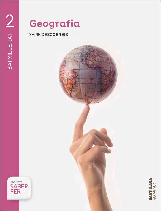 Portada de GEOGRAFÍA SERIE DESCOBREIX 2 BTX SABER FER (Tapa blanda).