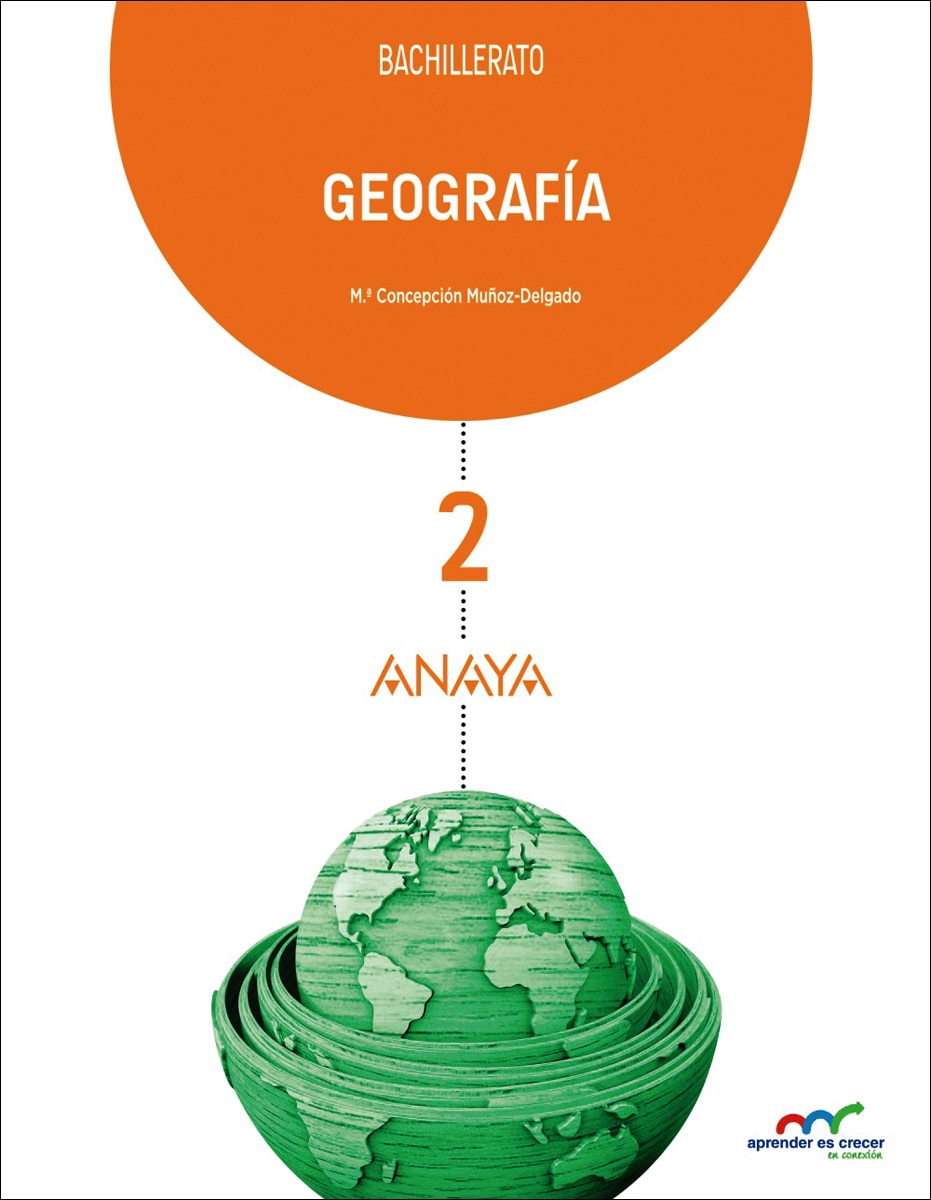 Portada de Geografía 2. (Tapa blanda).