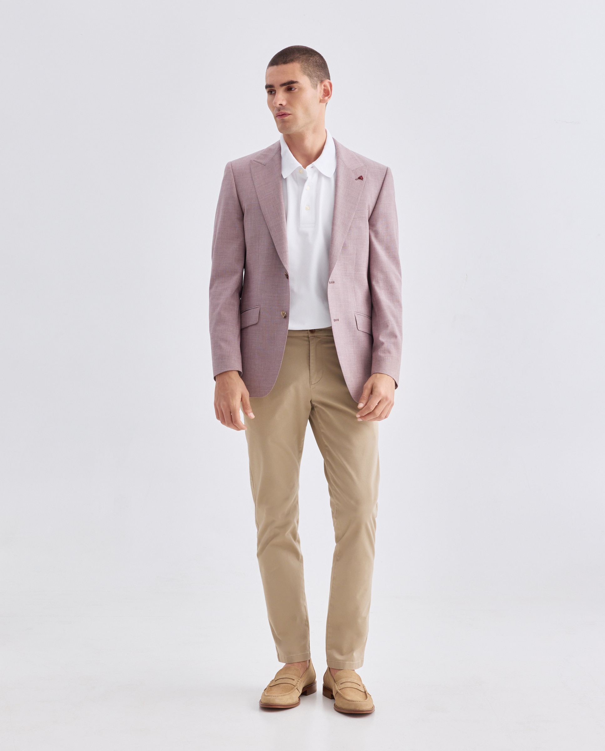 Blazer Clássico Bordeaux-2