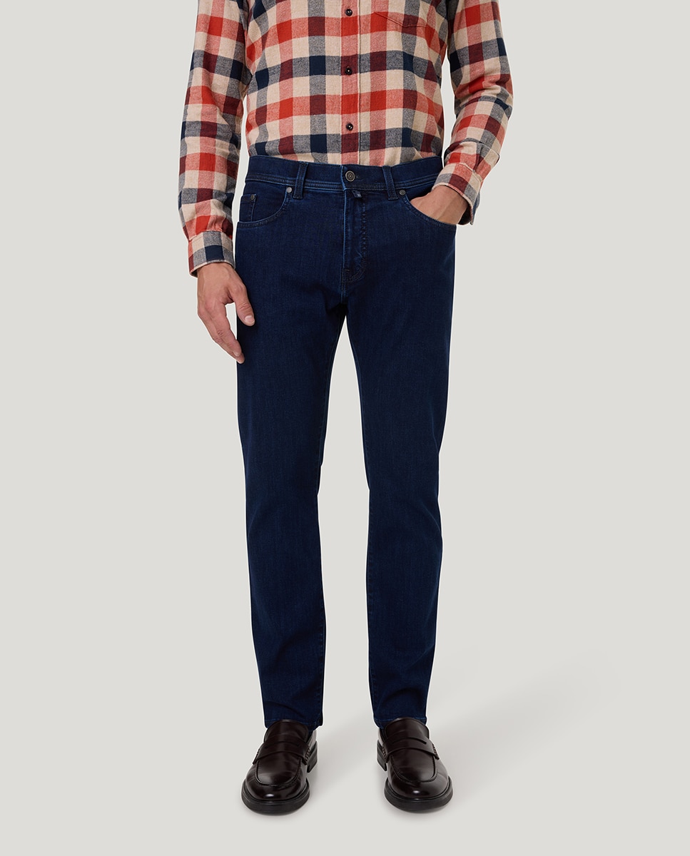 Jeggings Tapered Fit Azul-2