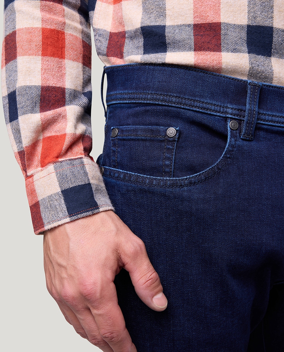 Jeggings Tapered Fit Azul-5