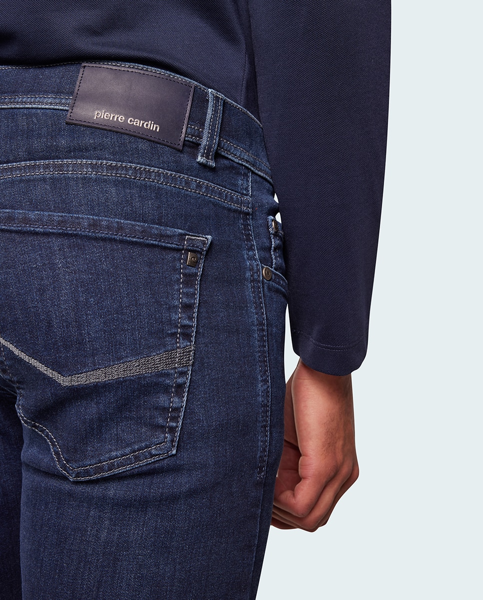 Jeggings Tapered Fit Azul-4